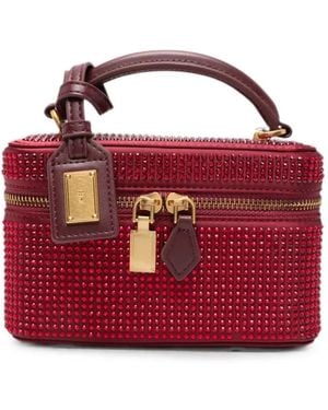 JW PEI Cleo Clutch Mit Kristallen - Rot