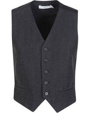 IRO Benyo Button Waistcoat - Black