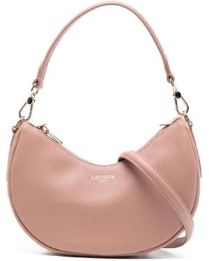 Lacoste Small Champs-Élysées Shoulder Bag - Pink