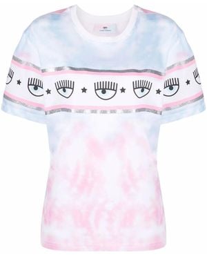 Chiara Ferragni Eye-motif T-shirt - White