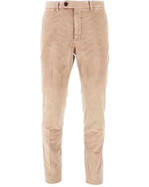 Incotex Corduroy Trousers - Natural