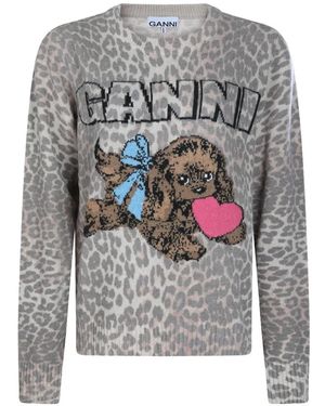 Ganni Knitwear - Grey