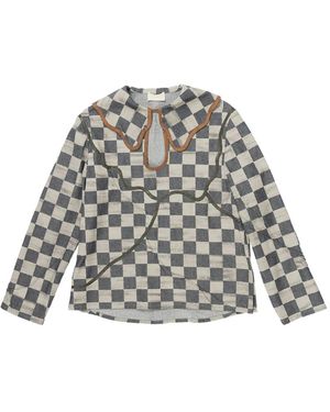 Commun's Checked Shirt - Grey