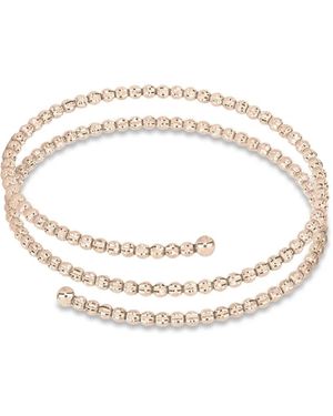 Desmo Pulsera Con Cuentas Y Cristales Facetados - Blanco