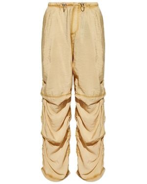 DIESEL P-Daily Layered Drawstring Pants - Natural