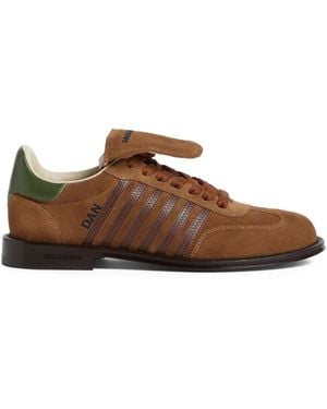 DSquared² Derby-Schuhe Aus Leder - Braun