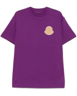 Moncler Camiseta de manga corta - Morado
