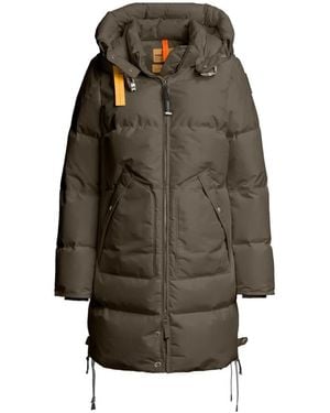 Parajumpers Parka Long Bear Con Capucha - Marrón