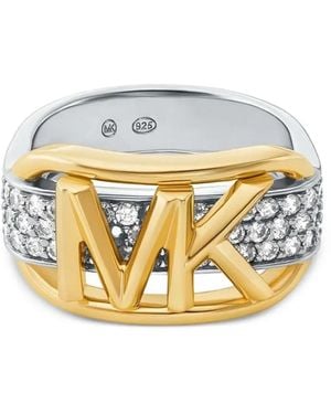 Michael Kors エンパイアロゴ リング - メタリック