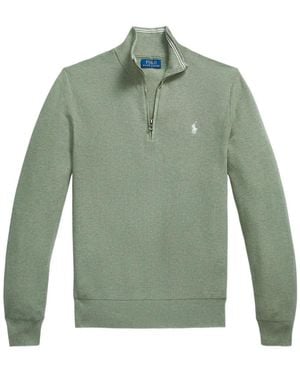 Polo Ralph Lauren Long-Sleeve Half-Zip Jumper - Green