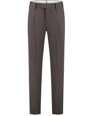 PT Torino Straight-Leg Trousers - Grey