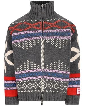 Giada Benincasa Cardigan mit Reißverschluss - Grau