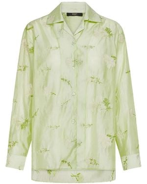 Seventy Floral Collared Shirt - Green