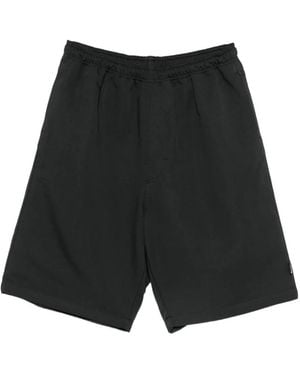 Stussy Logo-Tag Shorts - Black