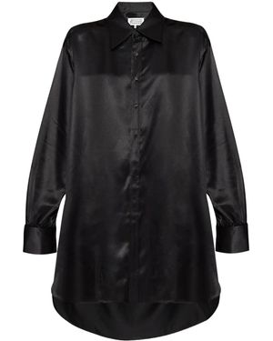 Maison Margiela Silk Shirt - Black