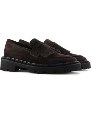 Notabene Tereza Fringe-Detail Loafers - Black