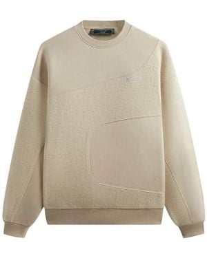 Kith Sudadera Madison Con Costuras Curvas - Neutro