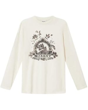 Isabel Marant Martine Long-Sleeve T-Shirt - White