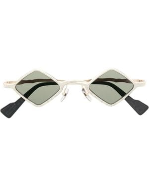 Kuboraum Occhiali Da Sole Con Montatura A Diamante - Verde