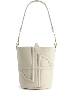 Patou Bolso Bombonera Jp Mediano - Blanco