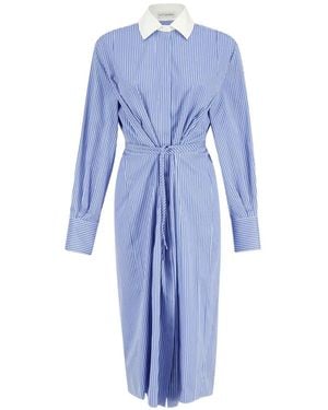 Altuzarra Vestido Midi Floyd - Azul