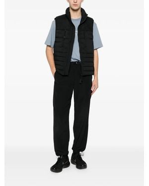Stone Island Down Vest - Black
