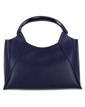 Rodo Panelled Tote Bag - Blue