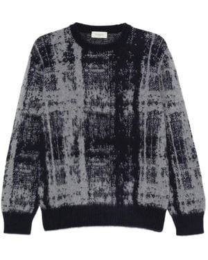Piacenza Cashmere Trui Met Ronde Hals - Zwart