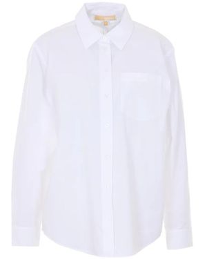 MICHAEL Michael Kors Patch-Pocket Shirt - White