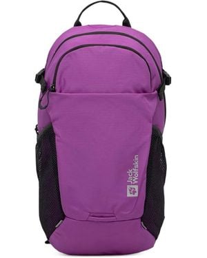 Jack Wolfskin Velocity 20 Logo-Print Backpack - Purple