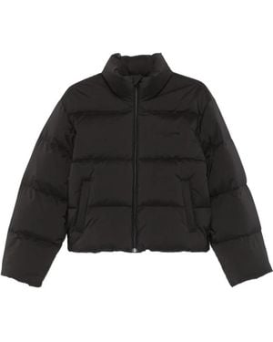 Alexander Wang Quilted High-Neck Jacket - Black