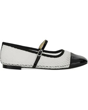 Repetto Patent-Toecap Ballet Flats - Black