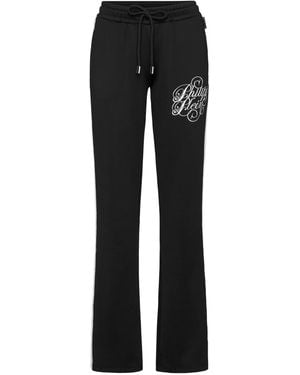 Philipp Plein Hose mit Kordelzug - Schwarz