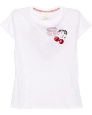 CAMILLA Notes From The Road T-Shirt - White