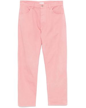 Fursac Straight-Leg Jeans - Pink