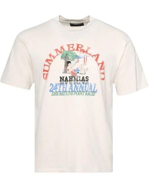 NAHMIAS Point Dune Races T-Shirt - Weiß