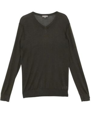 N.Peal Cashmere Conduit Top - Grey