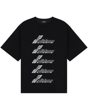 we11done ロゴ Tシャツ - ブラック