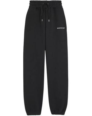 MKI Miyuki-Zoku Uniform Drawstring Track Trousers - Black