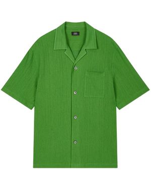 Studio Tomboy X Cotton-Blend Shirt - Green