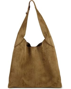 Gabriela Hearst Borsa Tote Grande - Marrone