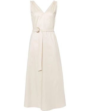 Fedeli Elba Midi Dress - White