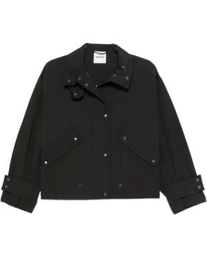 Aspesi Millepiedi Press-Stud Jacket - Black