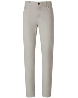 ZEGNA Jean À Coupe Slim - Gray