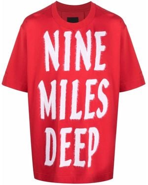 Givenchy スローガン Tシャツ - レッド