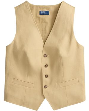 Polo Ralph Lauren Hemp Vest - Natural