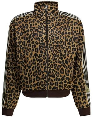 Kapital Leopard-Pattern Sweatshirt - Green