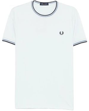 Fred Perry Twin-Tipped T-Shirt - White