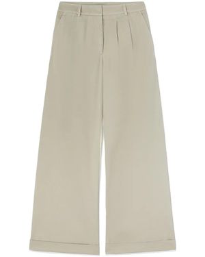 Palm Angels Gb Label ワイドパンツ - ホワイト