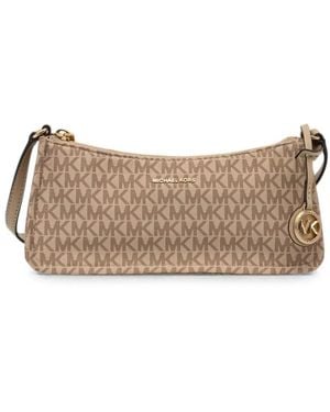 MICHAEL Michael Kors Monogram-Print Shoulder Bag - Brown